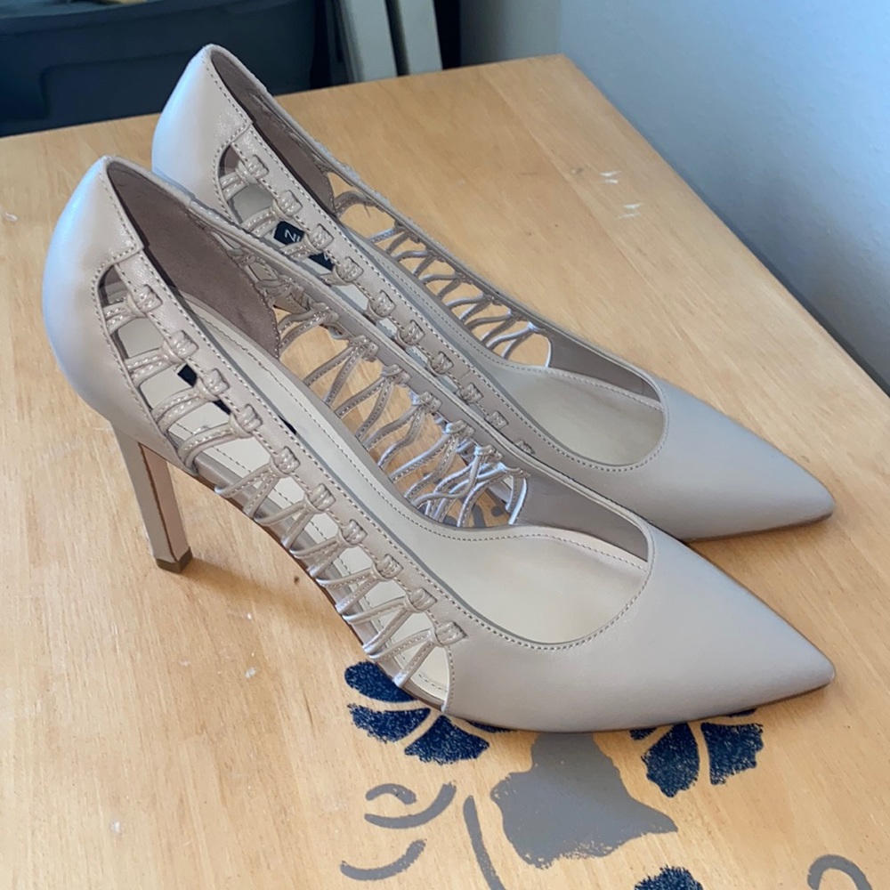 Nine West Nude Heels